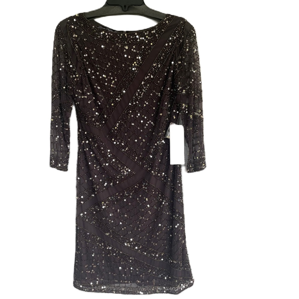 Pisarro Nights Beaded Sequin Special Occasion Dress NWT $238 • Size 4